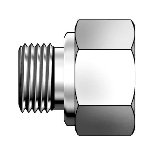 Male Female Gauge Connector with ED-ring (BSP Parallel Thread) 제품 이미지